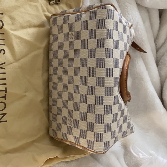 Louis Vuitton Damier Azur Speedy 25 - Picture 4 of 6